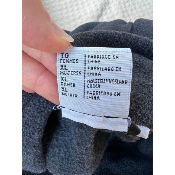 Women’s‎ Columbia Gray Fleece Jacket Size XL - Picture 7 of 14